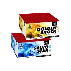 GOLDEN SHOCK & SALVO STAR FLOWERBEDS
