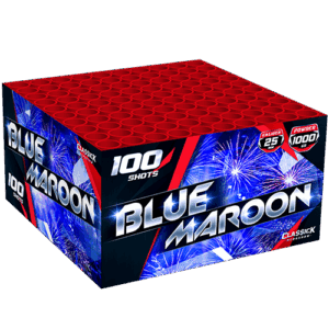 BLUE MAROON 100 SHOTS